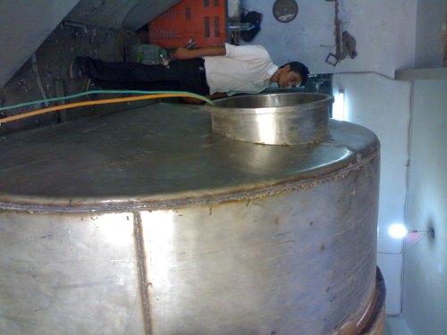 Stainless steel/mild steel Ghee Plant, Capacity : 500 kg per day to 10000 kg/day