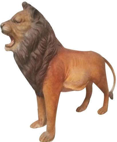 Fiber Lion Statue