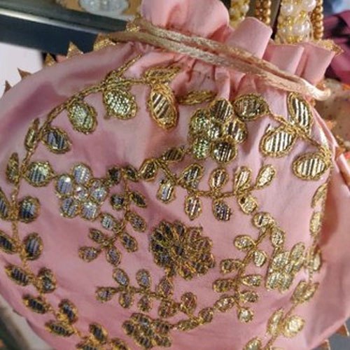 Ladies Embroidered Potli Bag