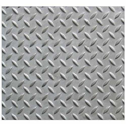 Mild Steel Chequered Plates, Length : 12 Meter