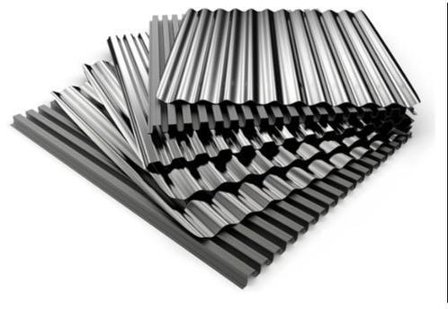 Galvanised Stainless steel corrugated sheet, Length : 6 Feet