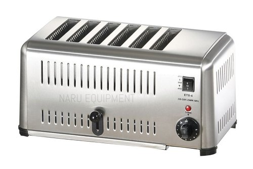 6 Slot Pop-Up Toaster, Voltage : 230 V