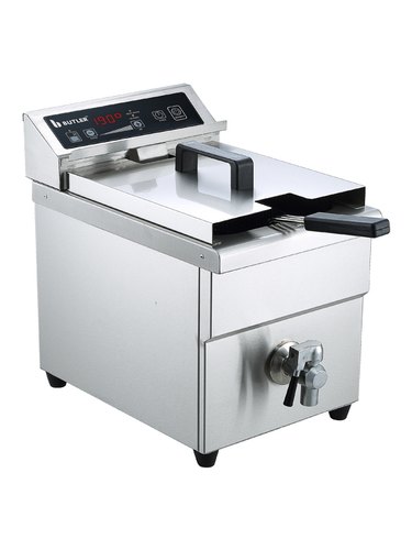 Butler Induction Deep Fryer, for Restaurant, Color : Stainless Steel