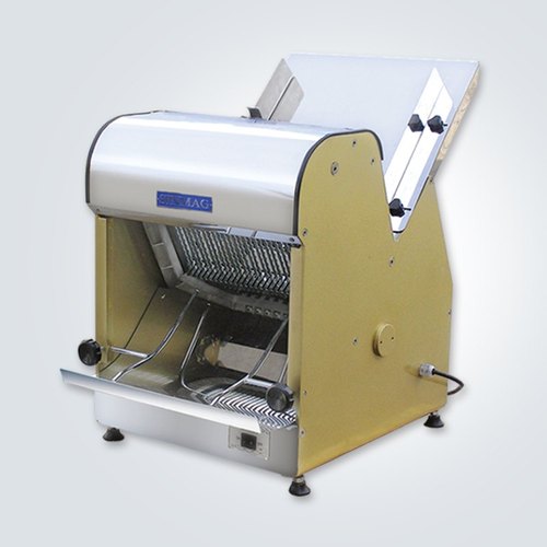 Stainless Steel 50 Hz Sinmag Bread Slicer, Automation Grade : Semi-automatic