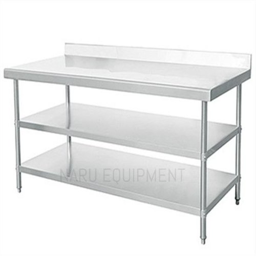 NARU Stainless Steel Work Table, for Restaurant, Size : 40 x 24 x 34 + 4 Inchs