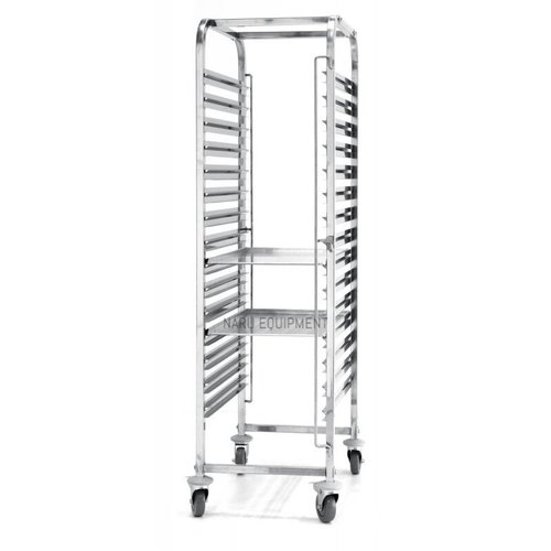 Chefrange Tray Rack Trolley, for Commercial, Size : 550 x 390 x 171cm