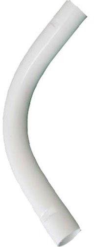 Harmony Round PVC Pipe Bend, Color : White