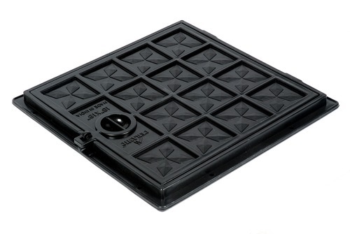 18 x 18 PVC Manhole Cover - Extra Heavy