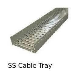 DM Stainless Steel Cable Tray, Shape : Rectangle