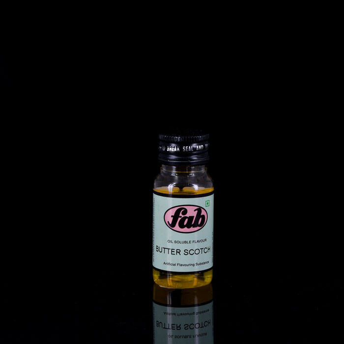 Butterscotch Flavour, For Confectionary, Chocolates, Desserts, Ice Creams, Shakes, Packaging Size : 30ml