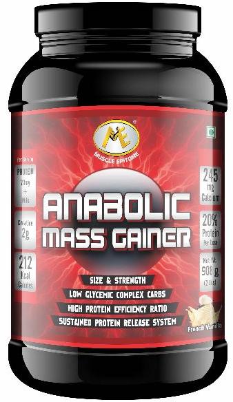 1 Kg Muscle Epitome French Vanilla Anabolic Mass Gainer