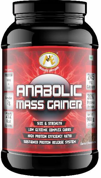1 Kg Muscle Epitome Swiss Chocolate Anabolic Mass Gainer