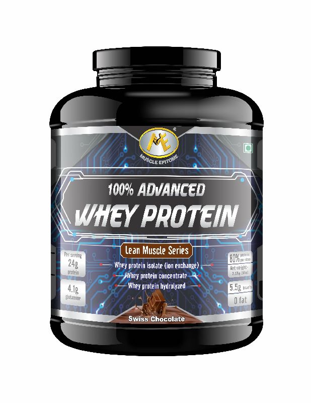 2.27 Kg Muscle Epitome Swiss Chocolate Advanced Whey Protein