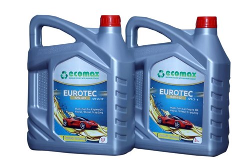 Ecomax Car Engine Oil, Packaging Size : Can of 3 Litre