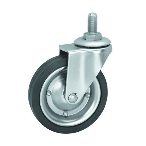 Medrubb Industries Stainless Steel Antistatic Caster Wheel, Color : White