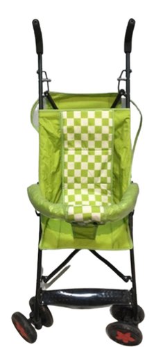Stainless Steel Cotton Fabric Baby Folding Stroller, Age Group : 4 Years