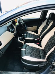 Pu Leather Car Seat Cover, Color : Black