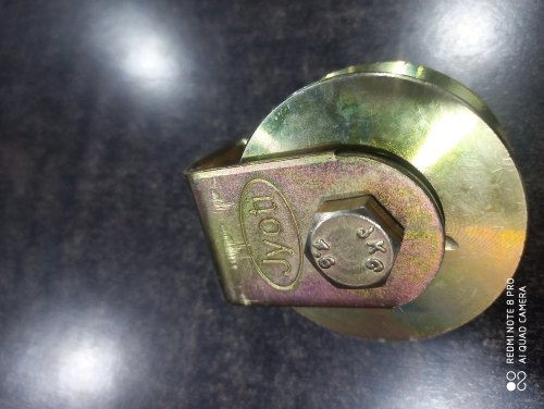 Mild Steel Sliding Gate Wheel, Color : Metallic