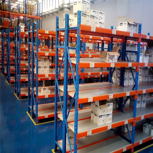 Mild steel Godown Storage Rack, Feature : Fine Finish, Heavy Duty, High Quality