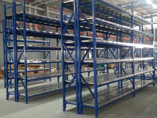 Mild Steel Warehouse Slotted Angle Rack, Certification : ISI Certification
