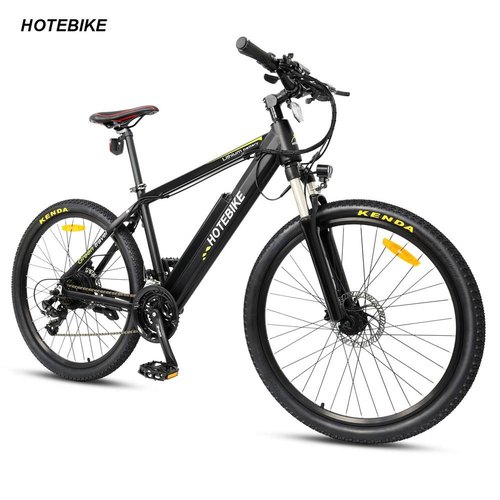 Mountain Bike Electric Bicycle, Color : Black