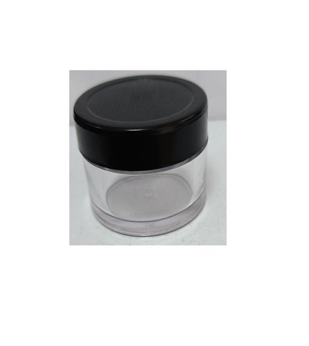 Acrylic san jar, Shape : Round