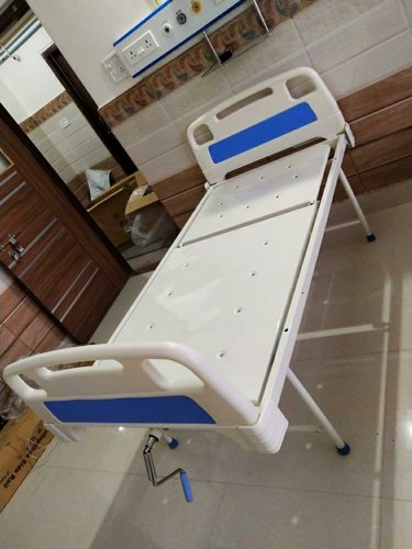 Rectangular Mild Steel Polished Semi Fowler Bed, for Hospital, Feature : Corrosion Proof, High Strength
