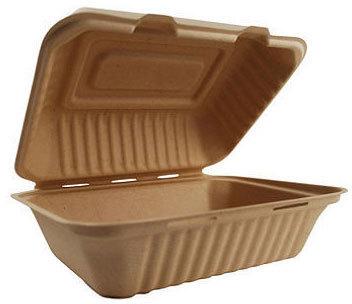 Biodegradable Box, Color : Brown