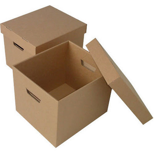 Paperboard Industrial Shipping Box, Pattern : Plain