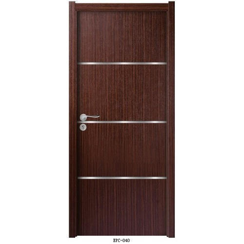 Hinged Polished Wood Interior Laminated Doors