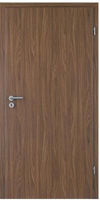 Hinged Polished Wood Walnut Laminated Doors