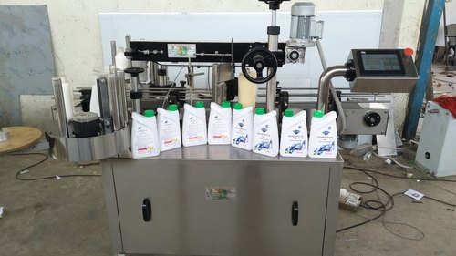 Automatic Flat Bottle Labelling Machine