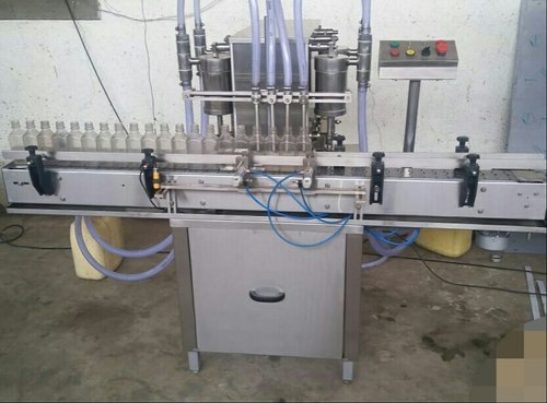 Polished Electric Automatic Vial Filling Machine, Packaging Type : Wooden Box