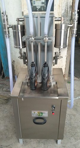 Electric Manual Liquid Filling Machine, Packaging Type : Bottle