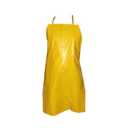 Plain pvc apron, Color : Yellow