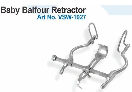 VSW Steel Baby Balfour Retractor, Packaging Type : Box