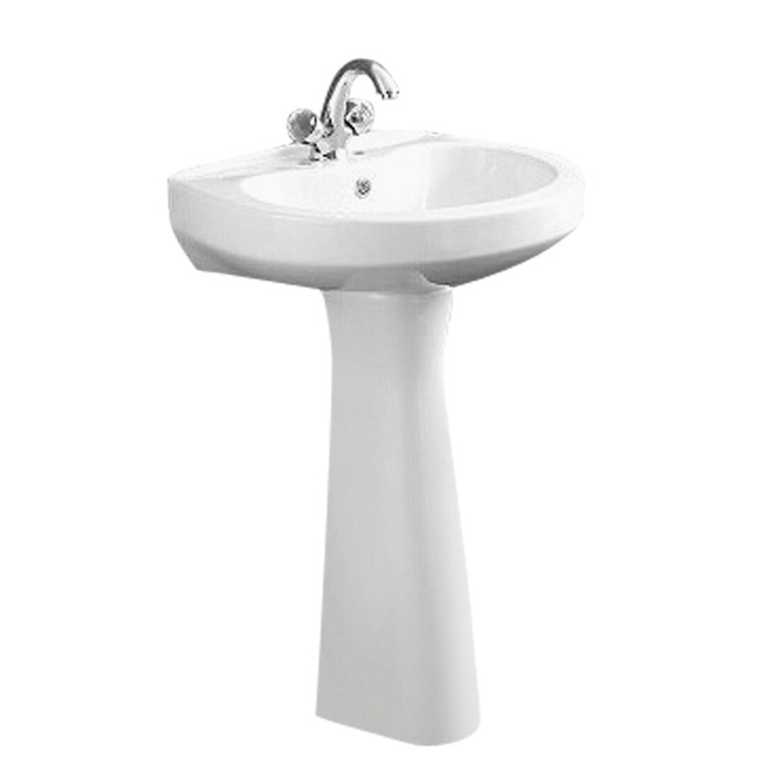 Rectangular Serena 4015 Pedestal Wash Basin, for Home, Office, Size : Multisize