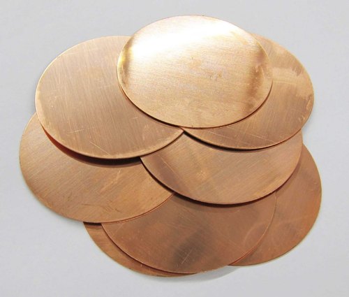 Polished Copper Circles, Feature : Corrosion Resistance, Dimensional, High Quality