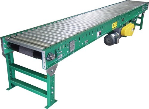 Polished Automatic Stainless Steel Roller Conveyor, Specialities : Vibration Free, Excellent Quality