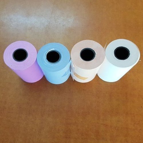 Plain Ticket Roll, Color : Pink, Blue, White