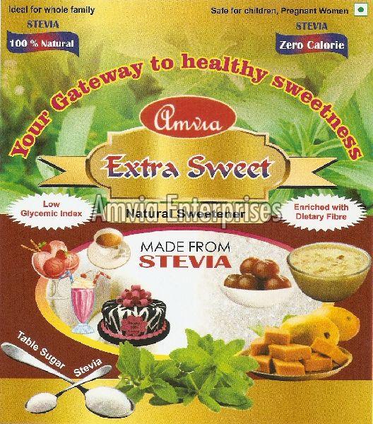 Extra Sweet Stevia Natural Sweetener, INR 1,100 / Kilogram by Amvia