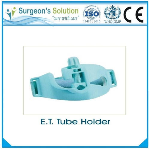 Surgeons Solution PVC ET Tube Holder, Color : Blue