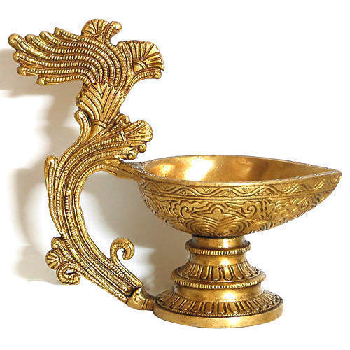 Brass Lamp, Color : Gold