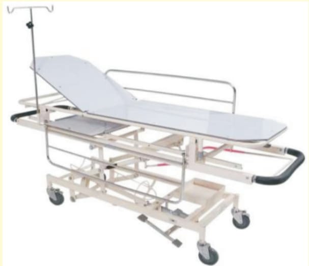 Rectangle Hydraulic Emergency & Recovery Trolley, Size : 2100mm x 650mm x 650 mm