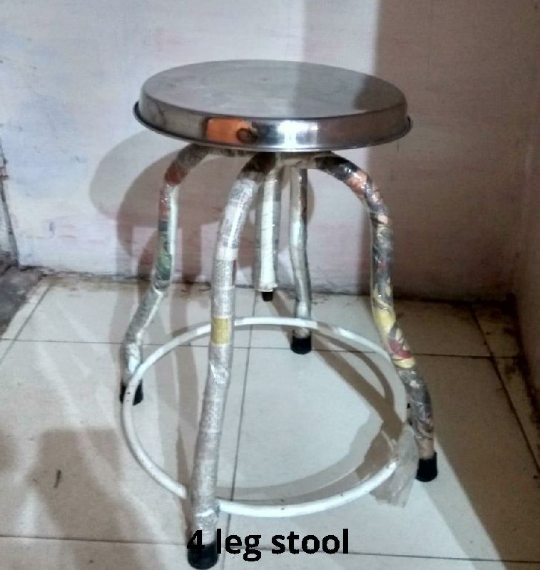 Stainless Steel Polished Revolving Patient Stool, for Clinic, Feature : Attractive Designs, High Strength