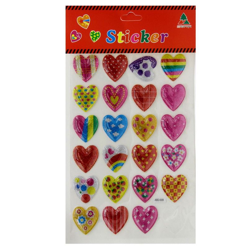 Plastic Decorative Sticker, Color : Multicolor