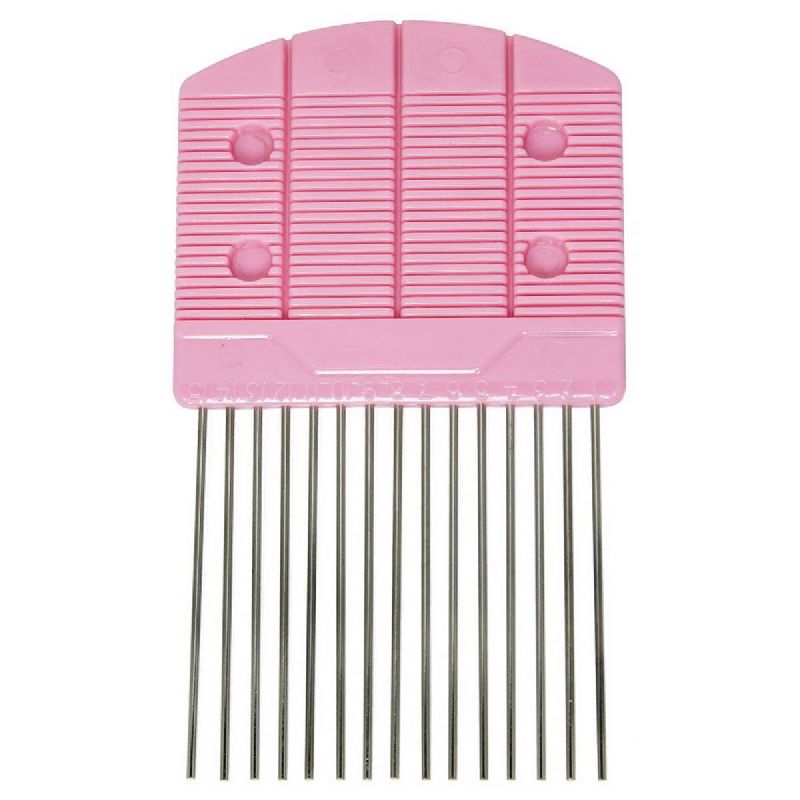 Plastic Quilling Comb, Color : Pink