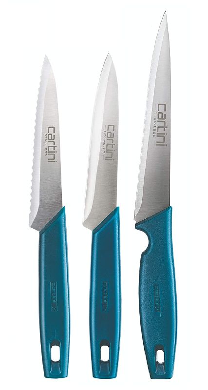 Plain SS Polished Cartini Kitchen Knife Set, Size : Multisize