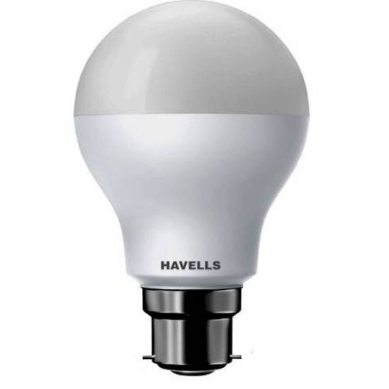 Round Ceramic Havells LED Bulb, Lighting Color : Warm White