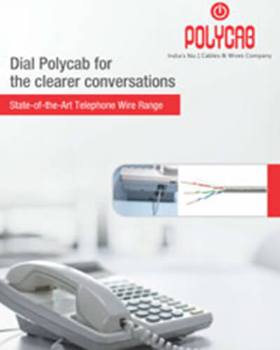 Polycab Telephone Wire Leaflet